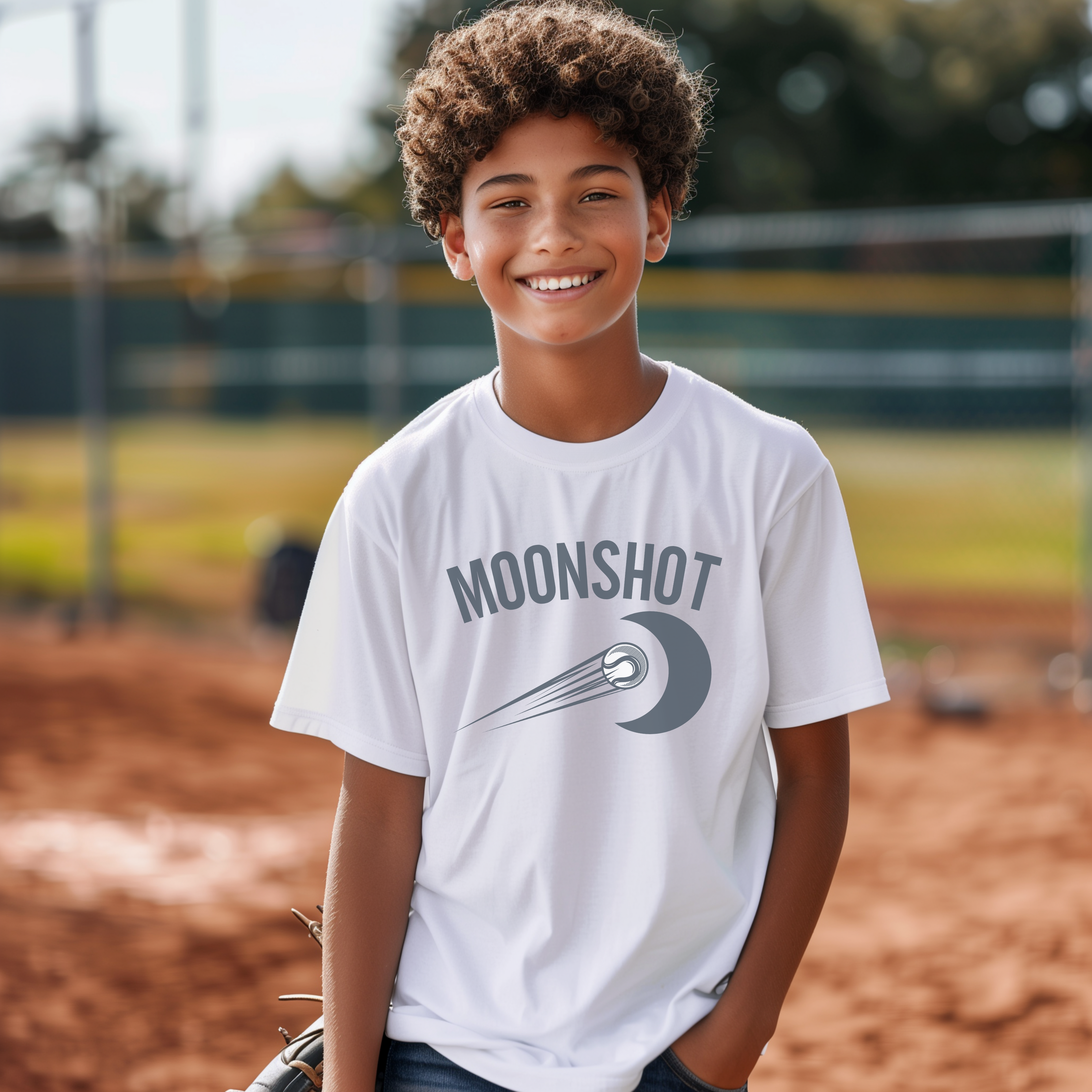 Youth Moonshot Short Sleeve Tee