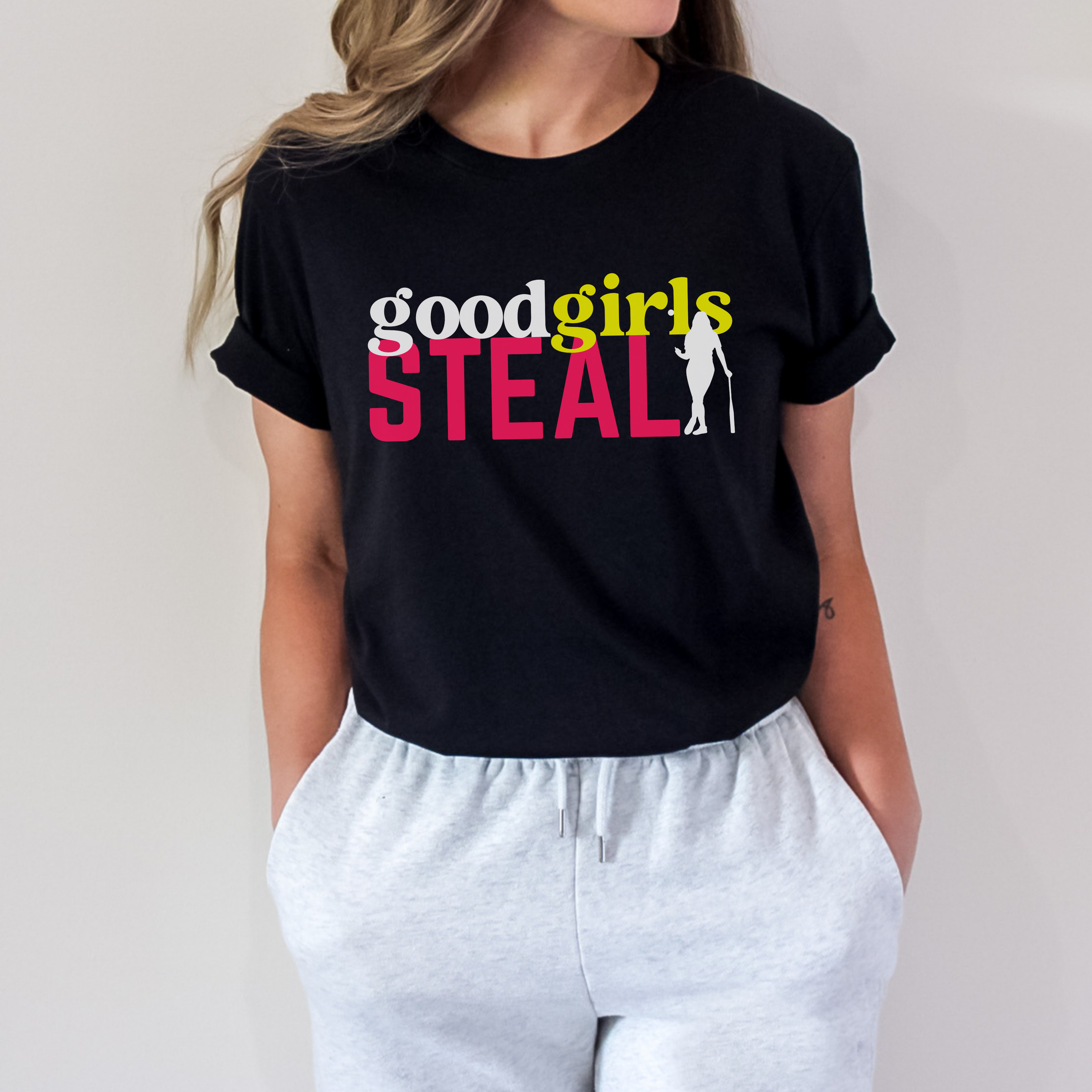 Good Girls Steal Short Sleeve Tee