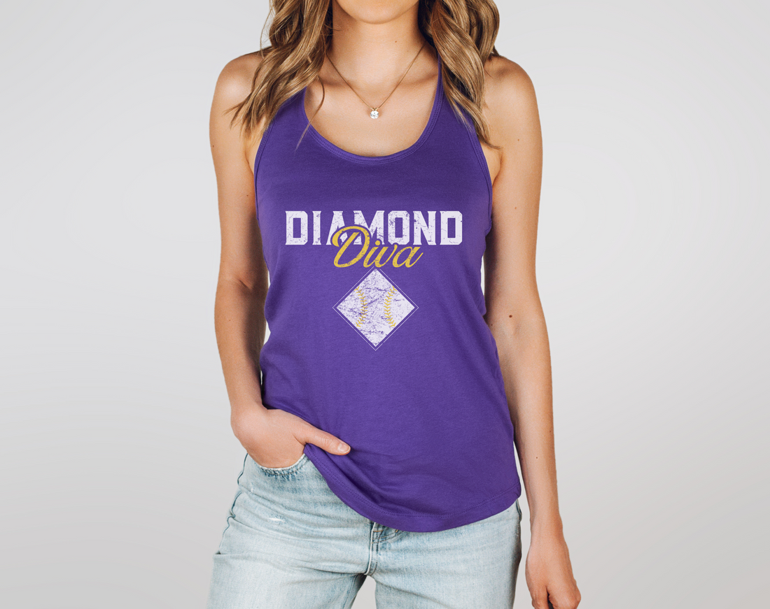 Diamond Diva Racerback Tank