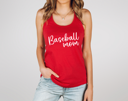 Baseball Mom Racerback Tank