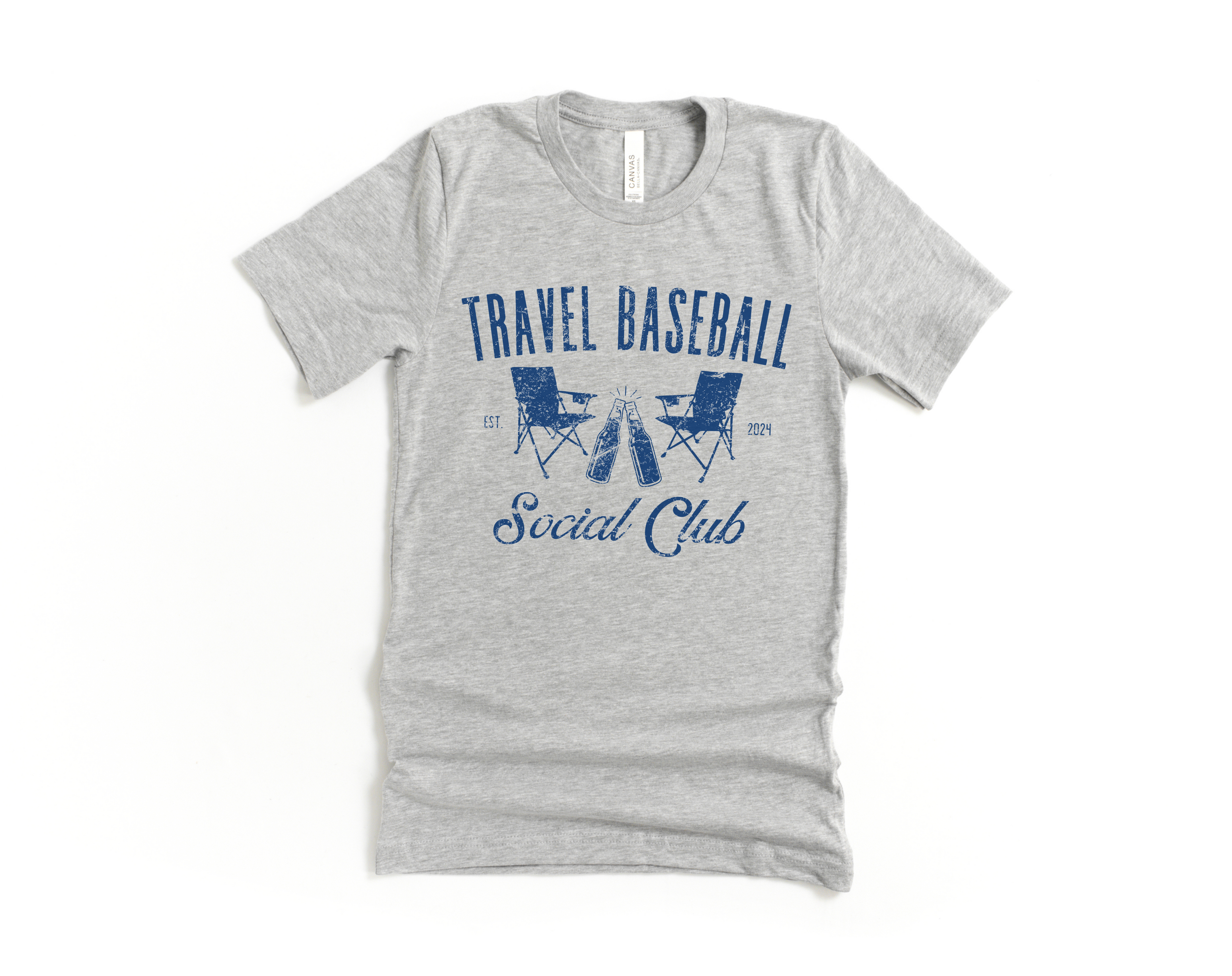 Travel Baseball Social Club Tee