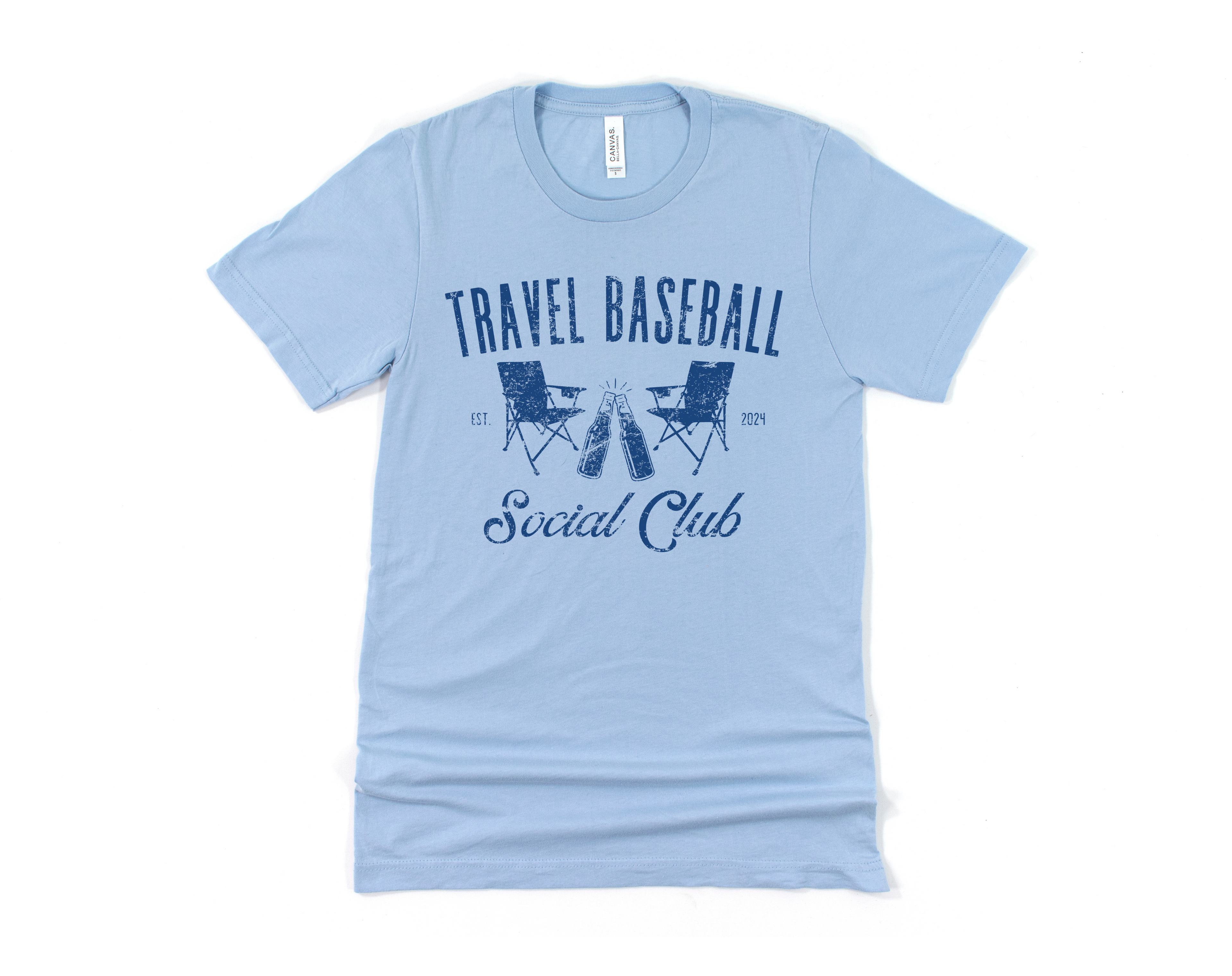 Travel Baseball Social Club Tee