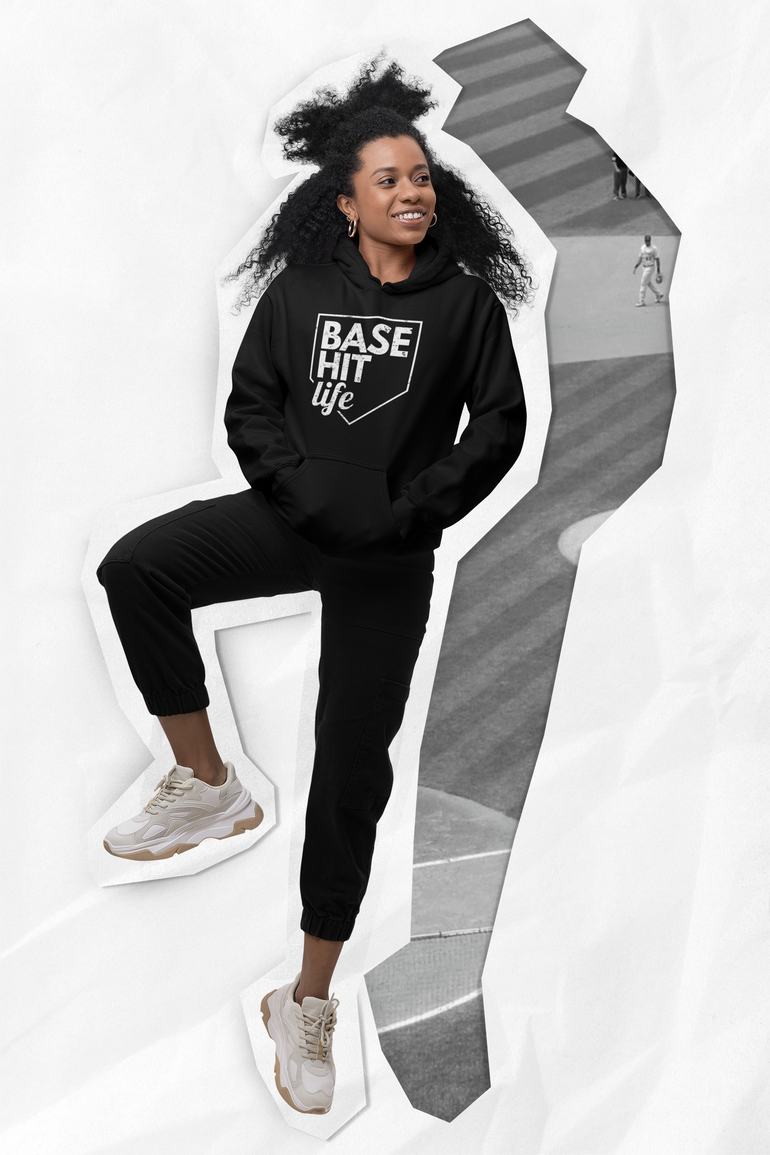 Base Hit Life Hoodie