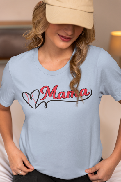 Baseball Mama Short Sleeve Tee