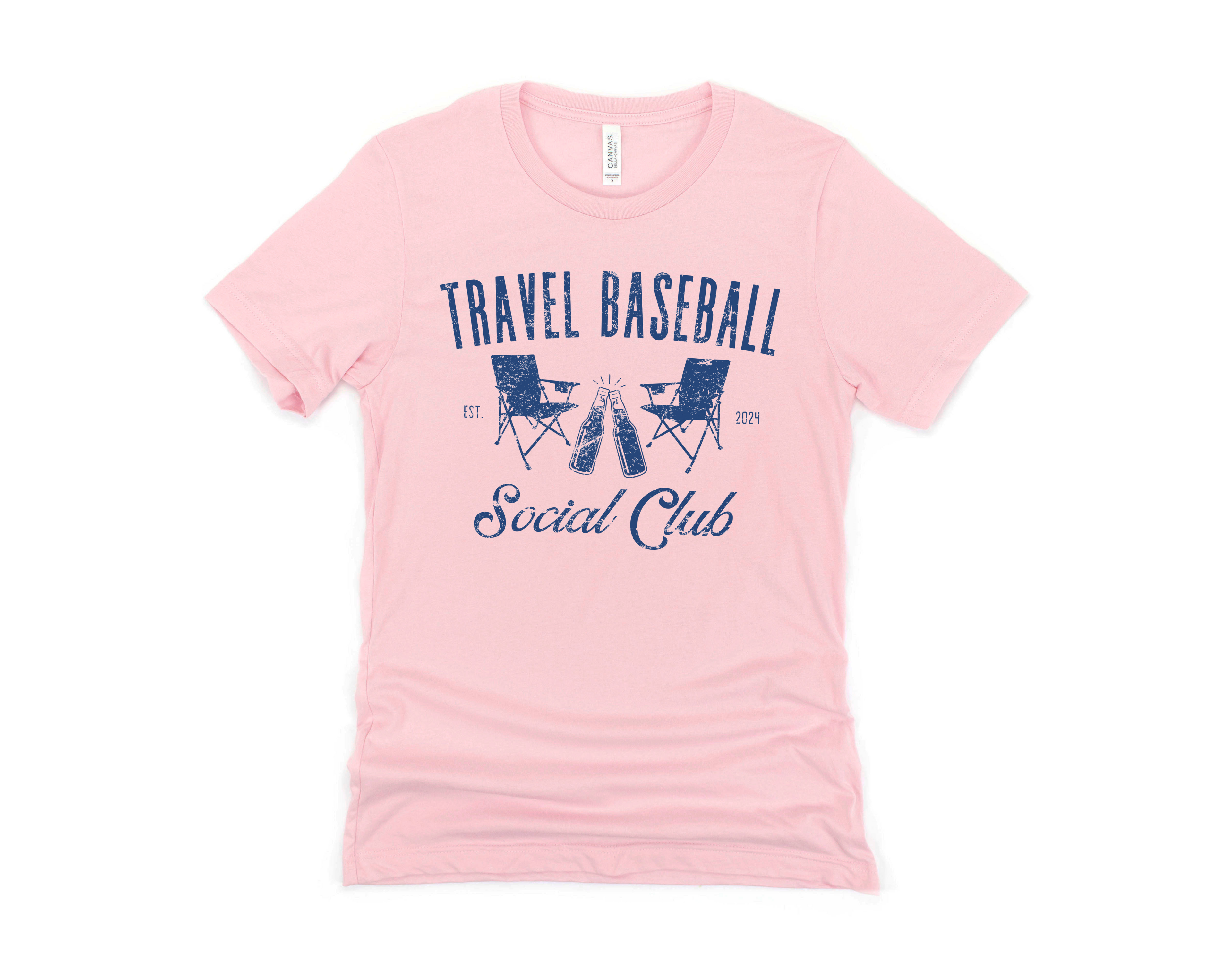 Travel Baseball Social Club Tee